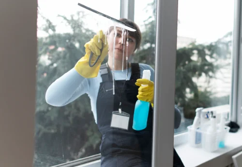 Nettoyage de vitres intérieures et extérieures à Mailly-la-Ville
